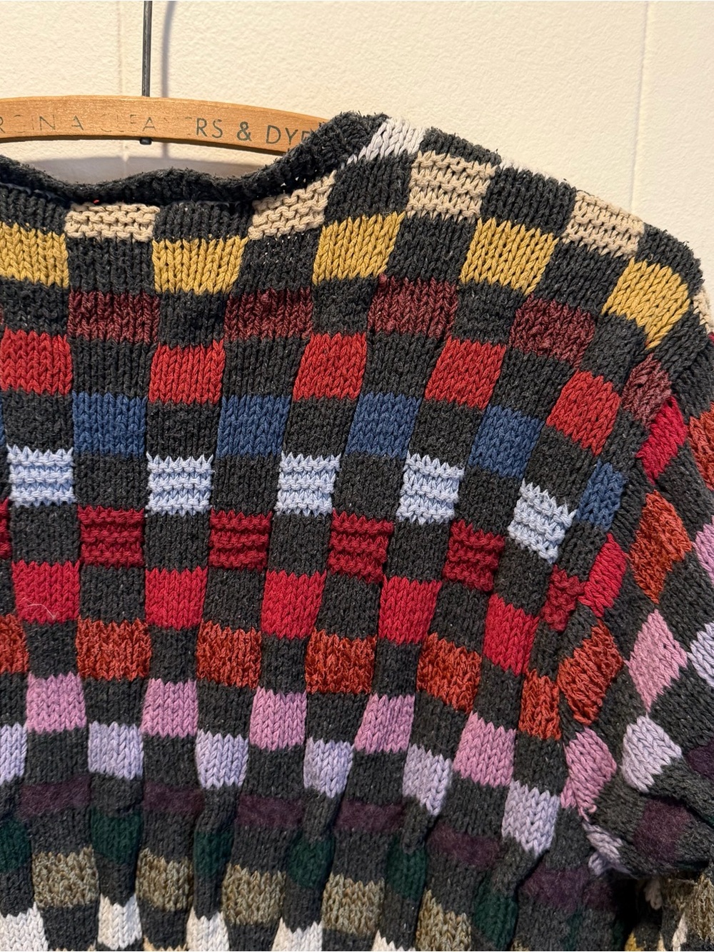 Talbots patchwork knit sweater - Picture 10 of 13